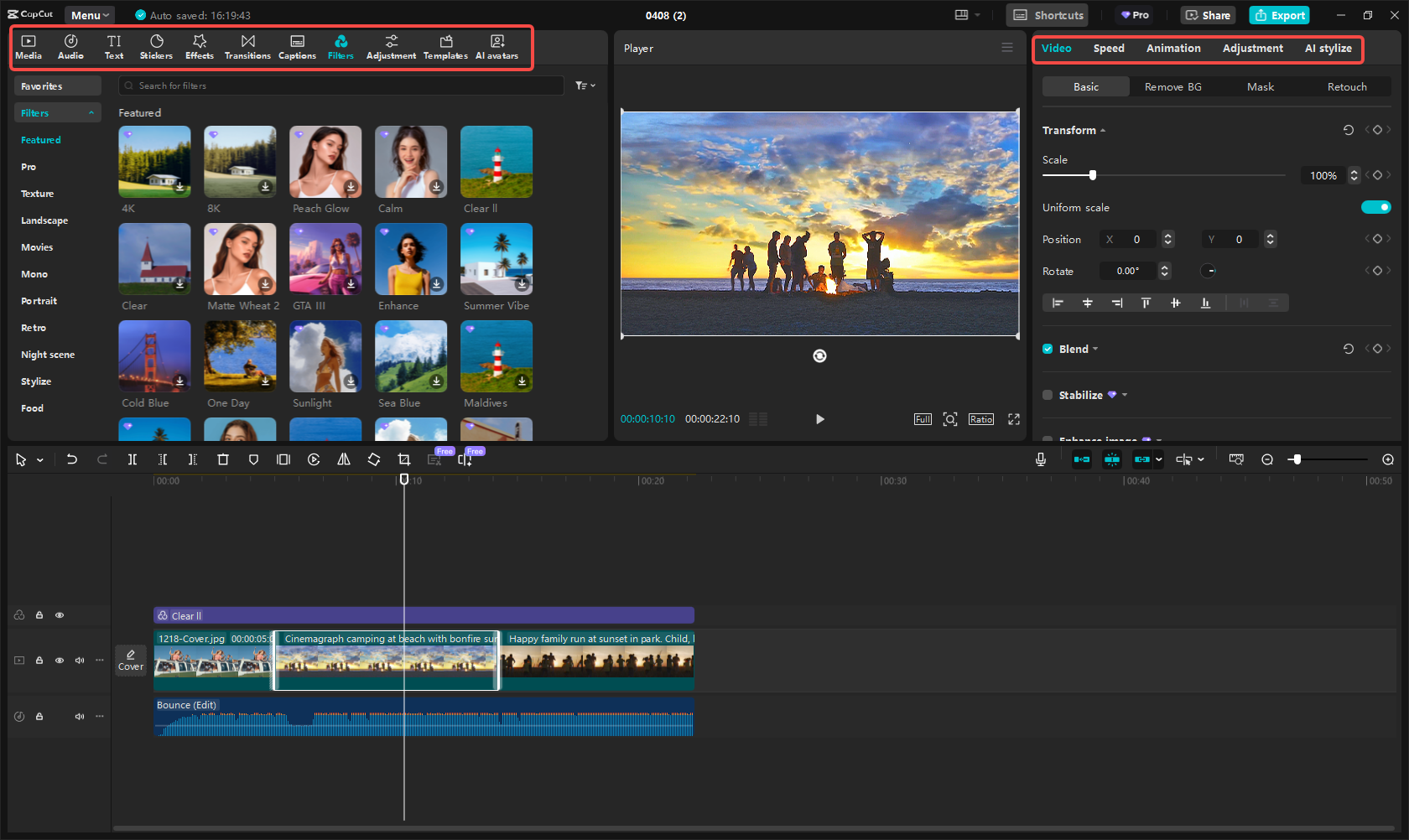 Edit and customize the slideshow