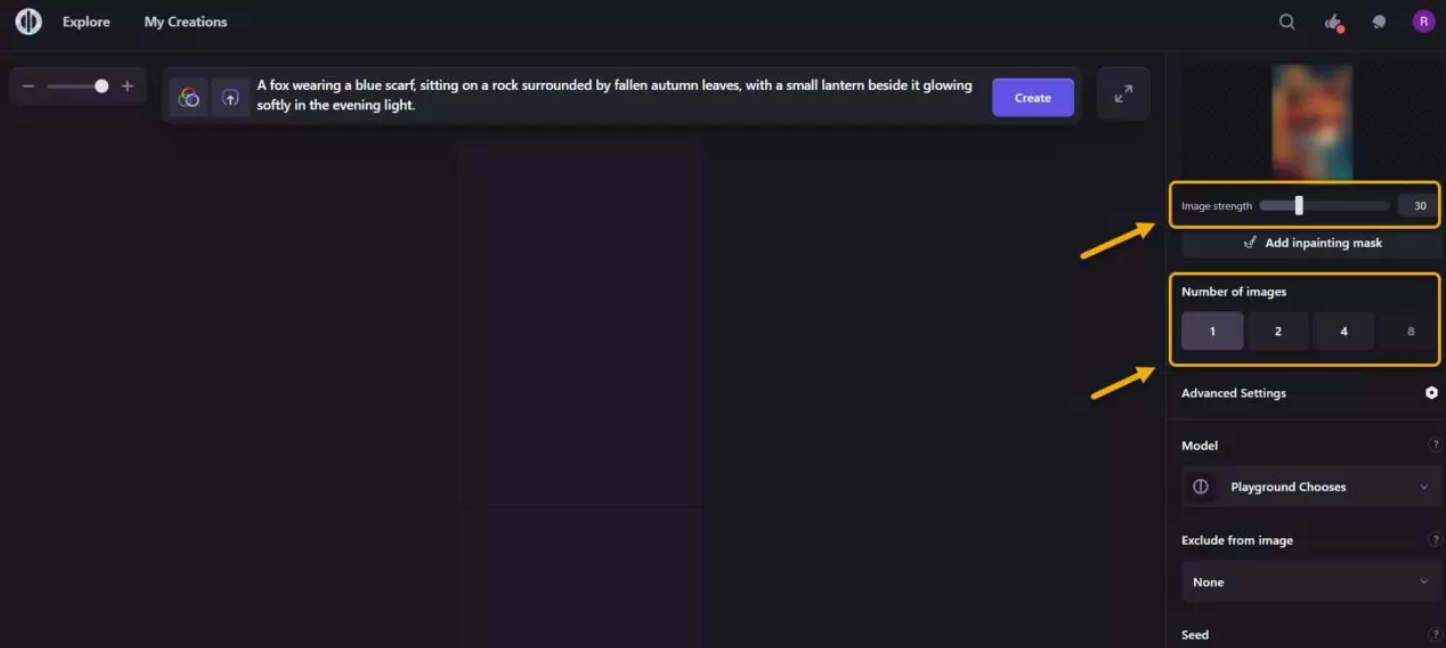 Choosing a Playground AI art generation model