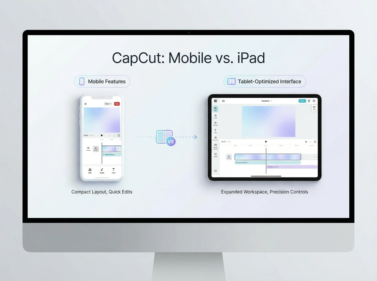 CapCut APP và CapCut cho iPad