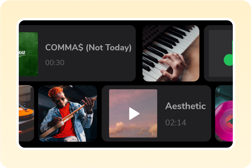 Immersive Music Library