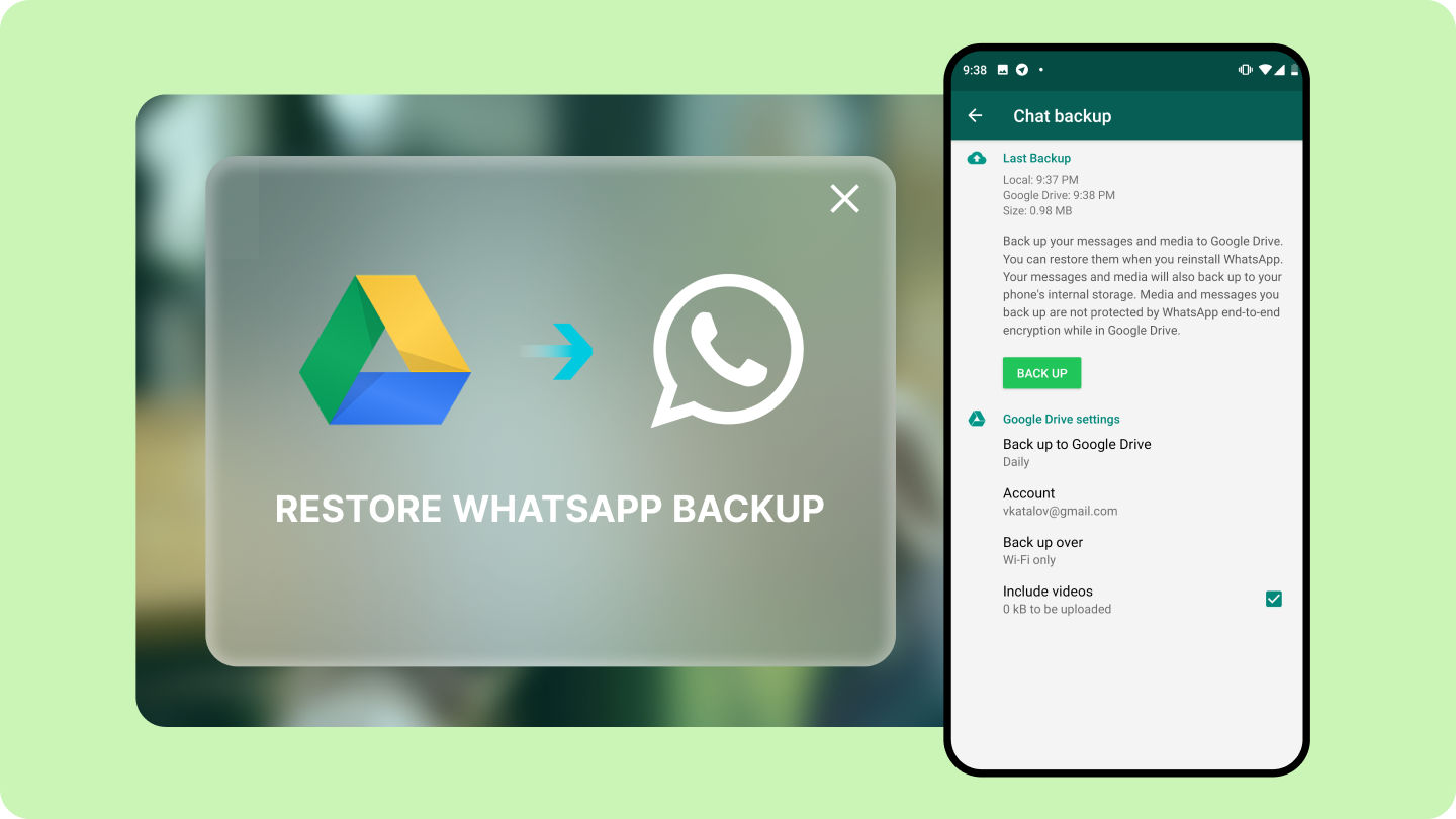 Localize o backup do WhatsApp no Google Drive - dicas e truques de especialistas