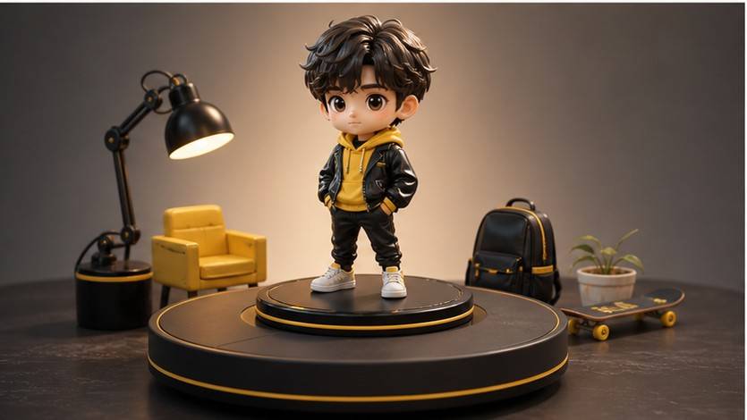 Nano Banana 3D Figur Prompt Beispiel 3