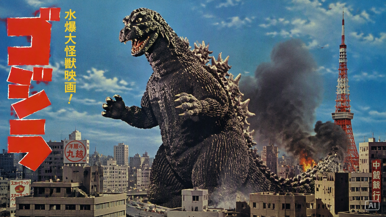 AI monster kaiju style image generated by Pippit