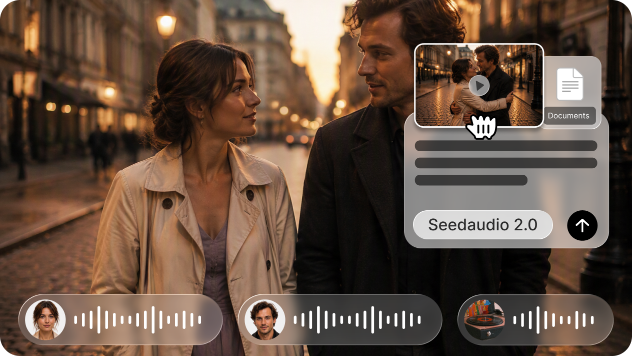 Generate Complex Layers in One Pass with Seedance Audio 2.0