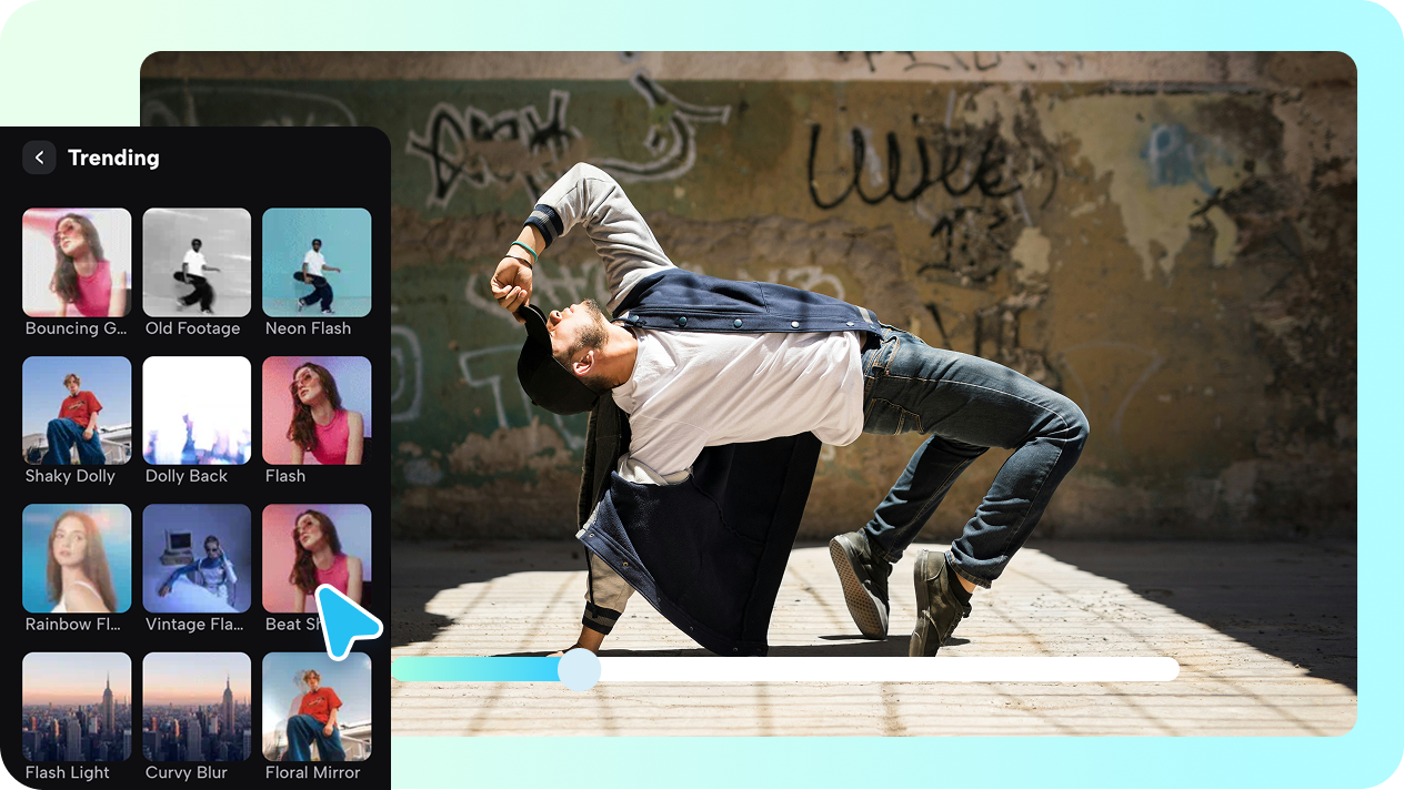 creating dance videos with Pippit