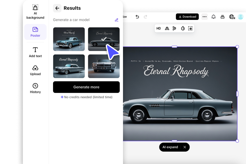 Metin girin ve özelleştirin.