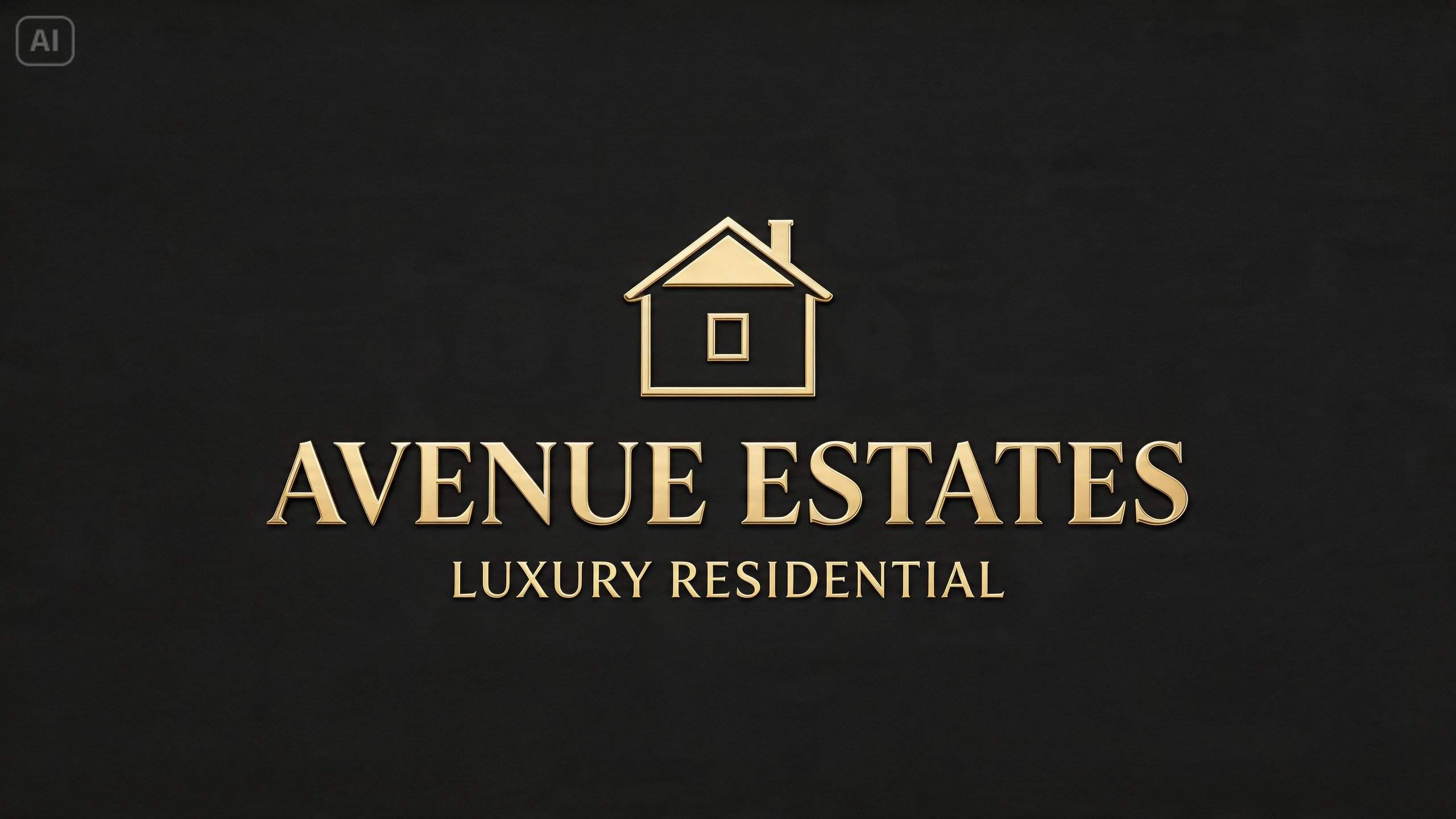 Prompt for a luxury real estate logo