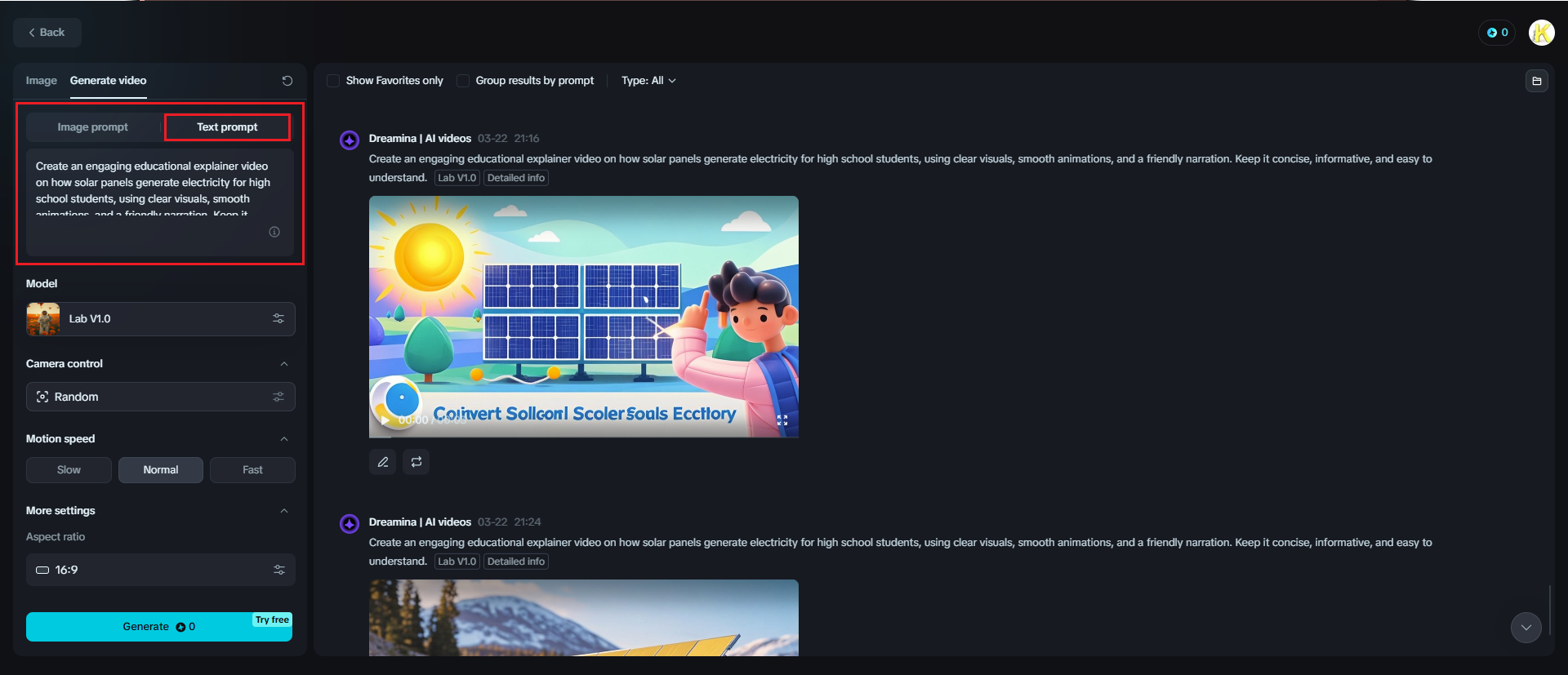 skapa video från text-ai