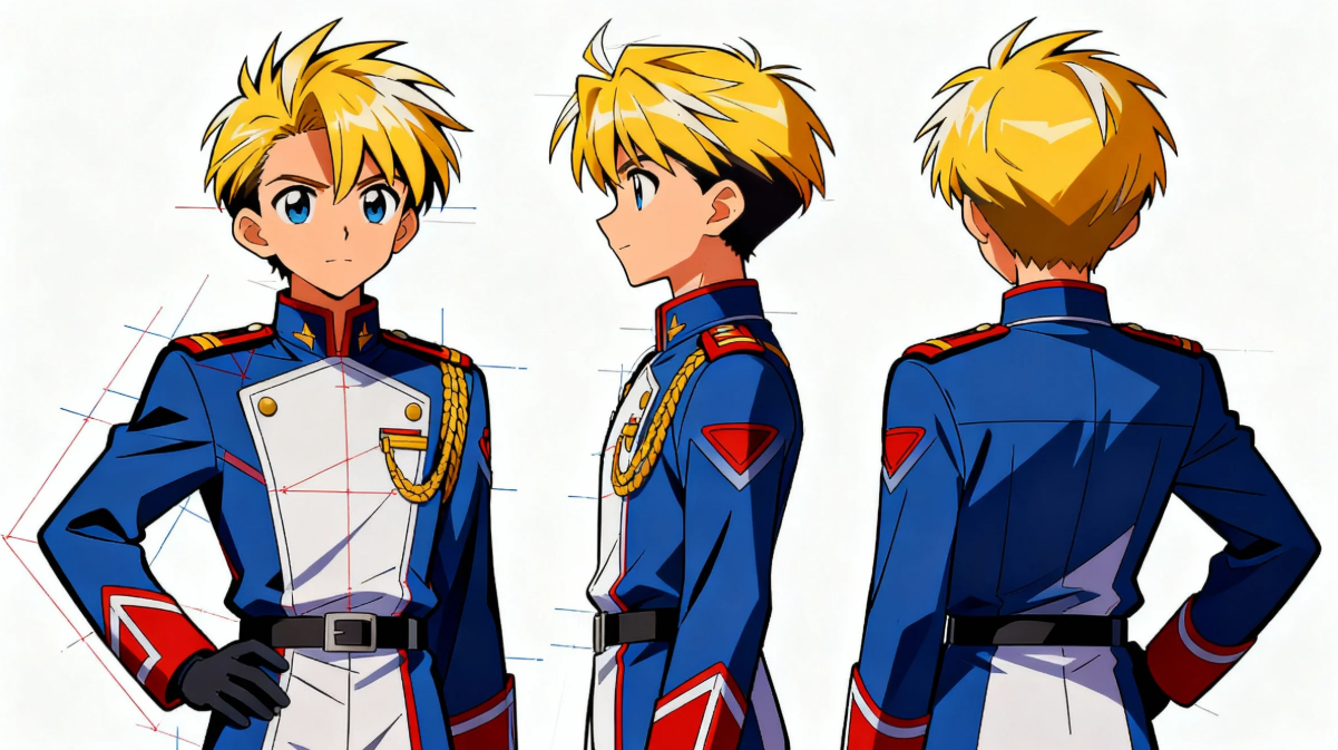 Anime turnaround image