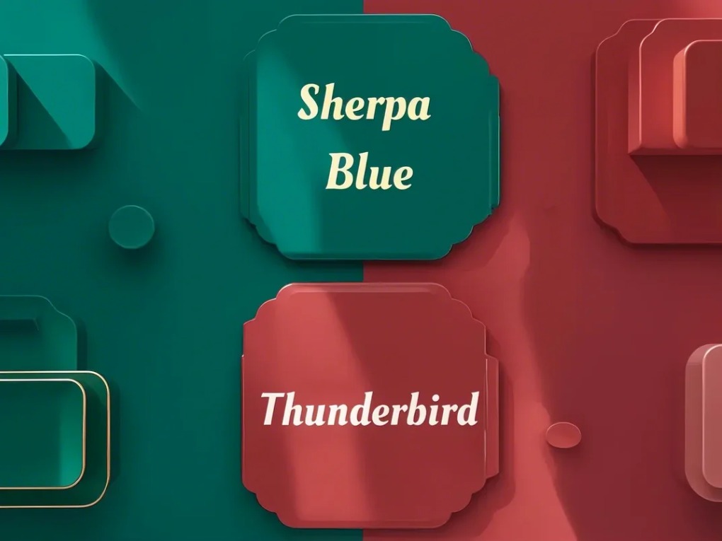 Sherpa Blue și Thunderbird