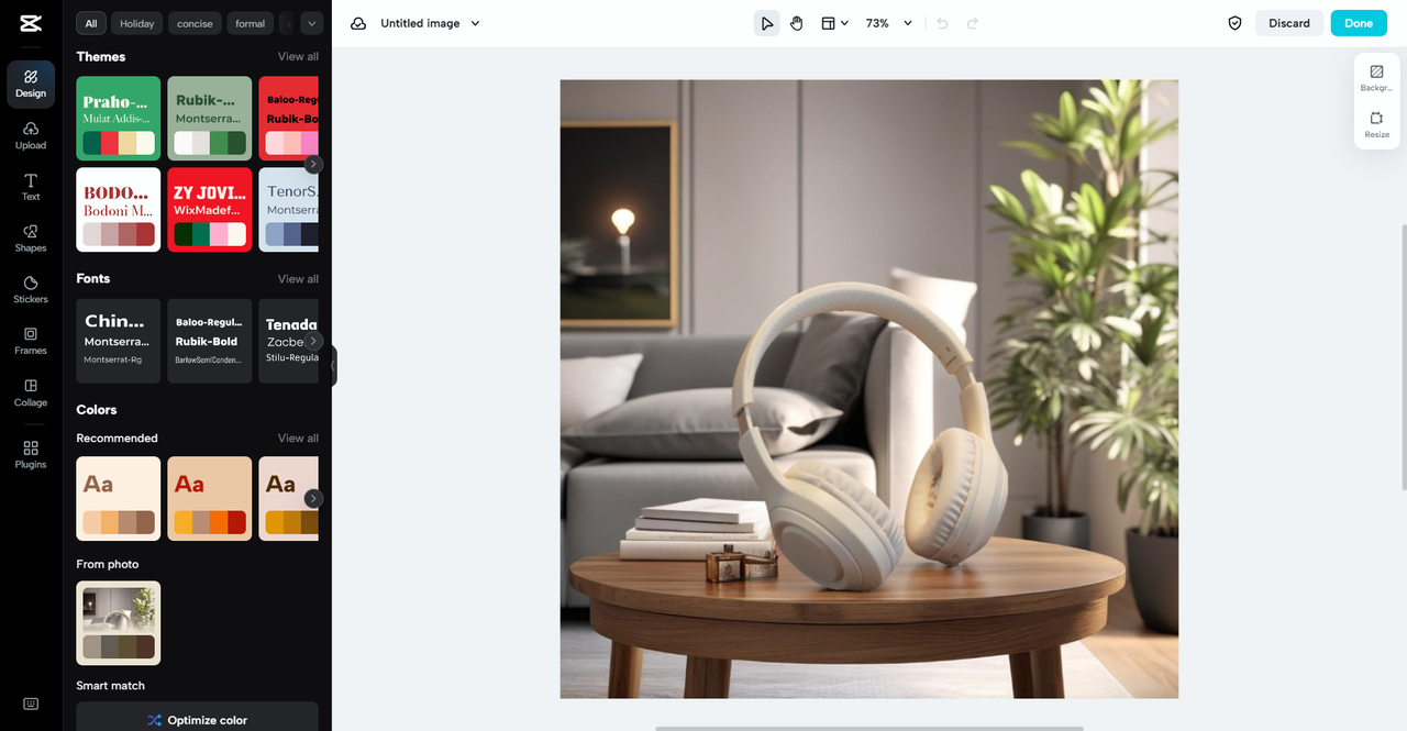 التعديل في CapCut Online