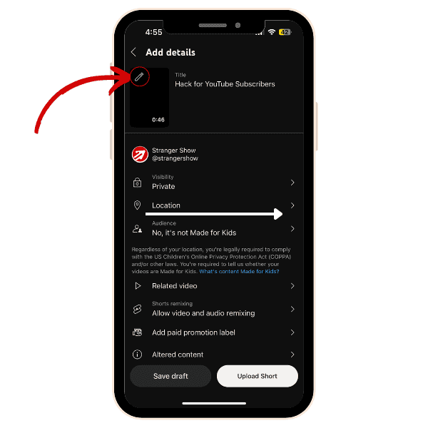 Edit your thumbnail