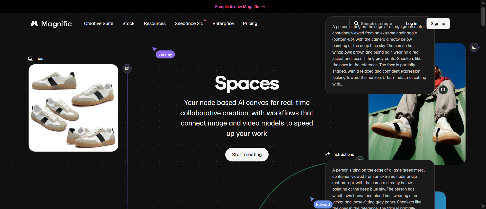 Magnific Spaces