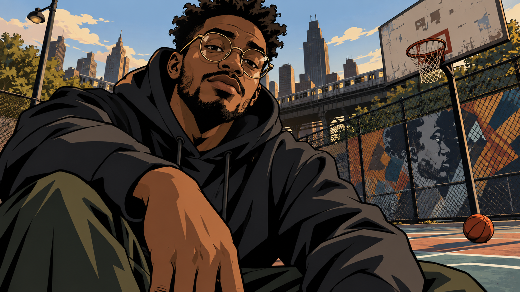 Boondocks AI filter example 2