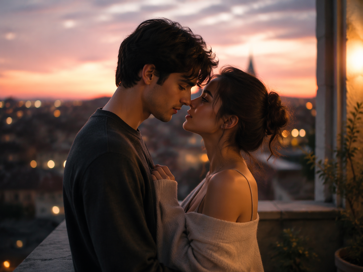 Dreamina AI love story video generator prompt example 1