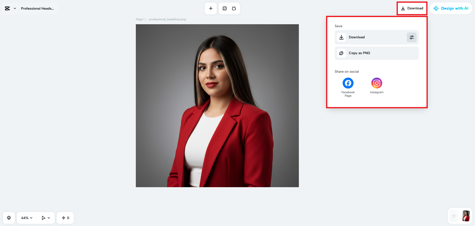 Download your profile picture