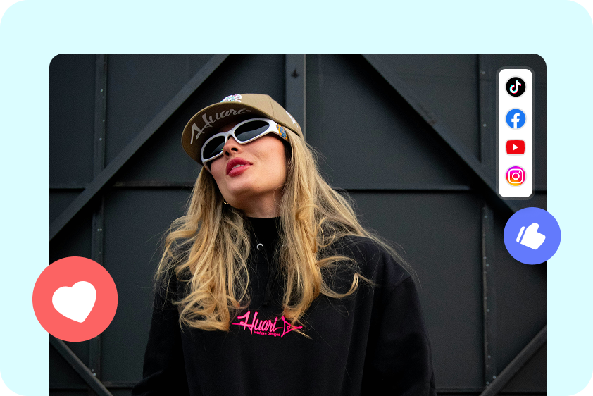 Remove watermark from image for social media posts