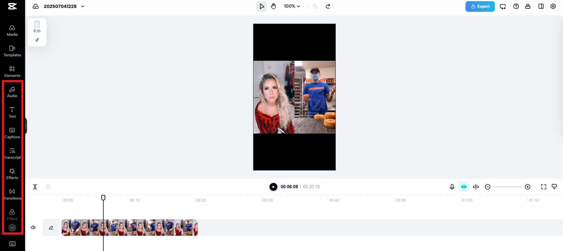 Enhance with editing tools