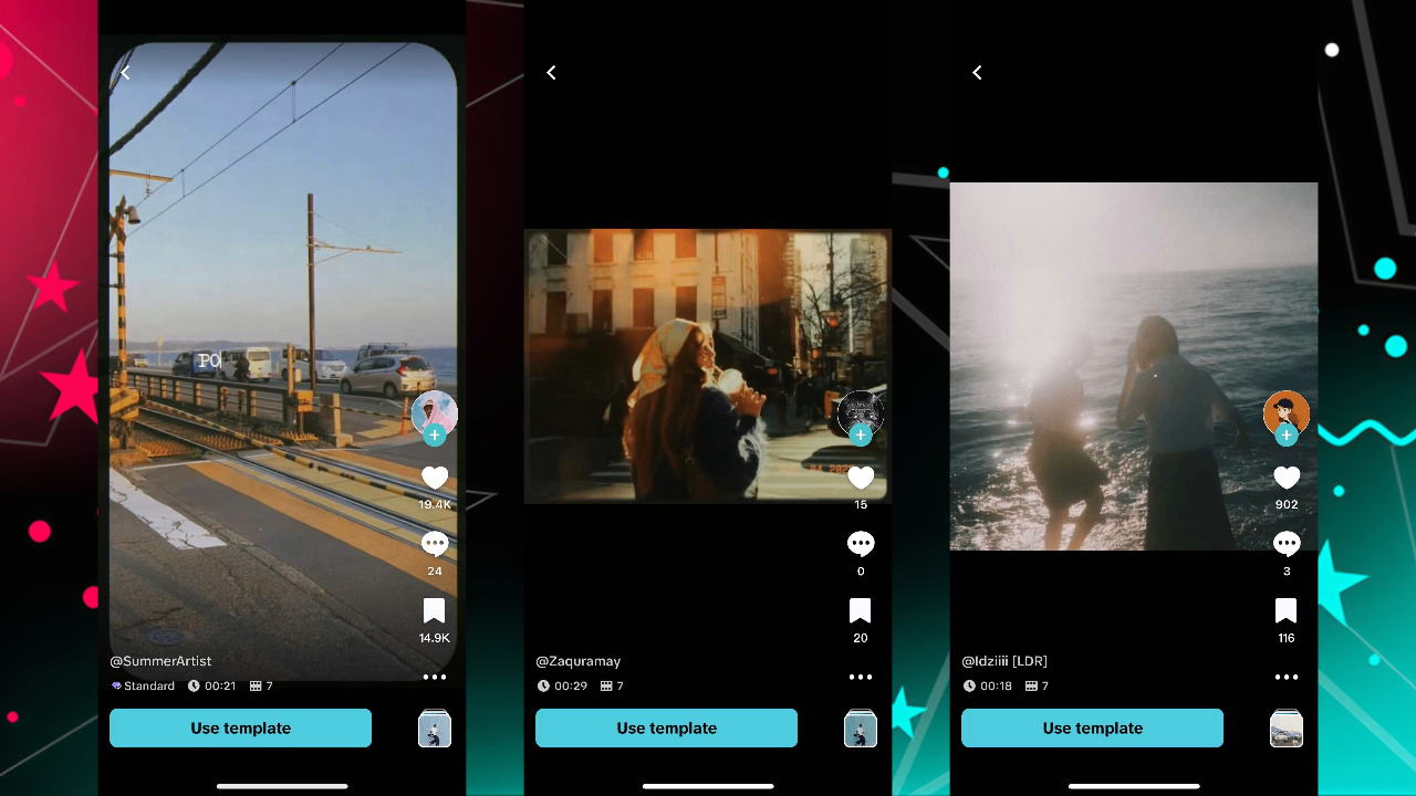 我會在那裡懷舊範本