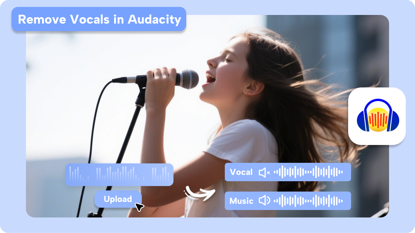 how to remove vocals in audacity