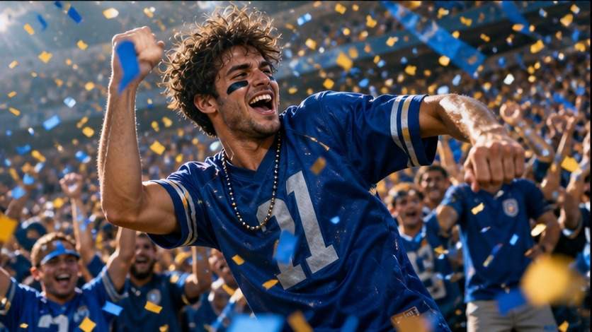 Dança de celebração do futebol exemplo 3