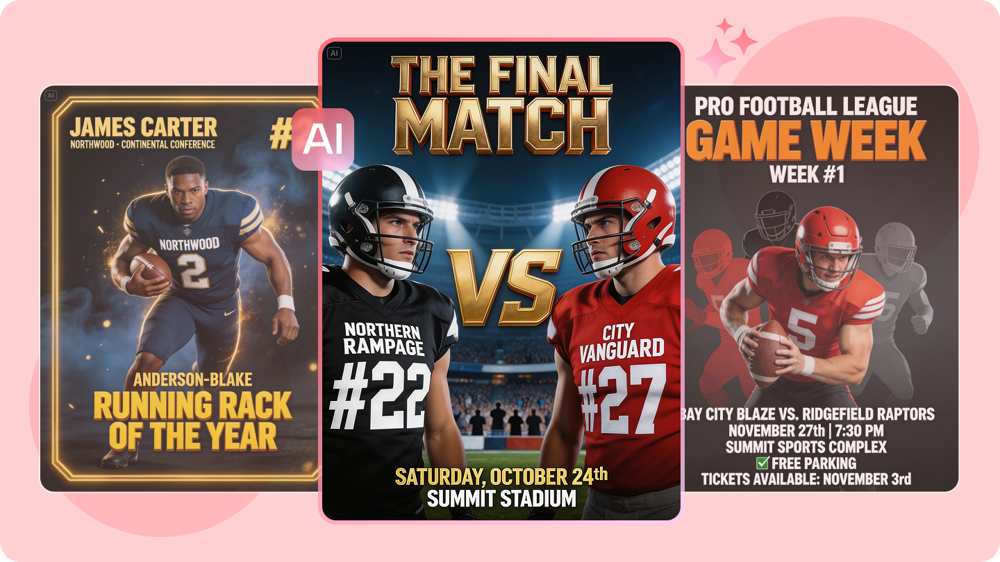 Football Poster Guide: Create Epic Visuals for Your Next Game