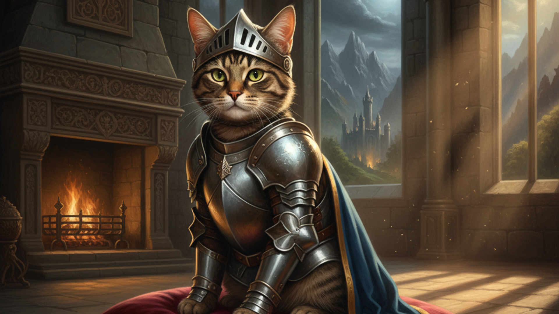 Cartoon cat image