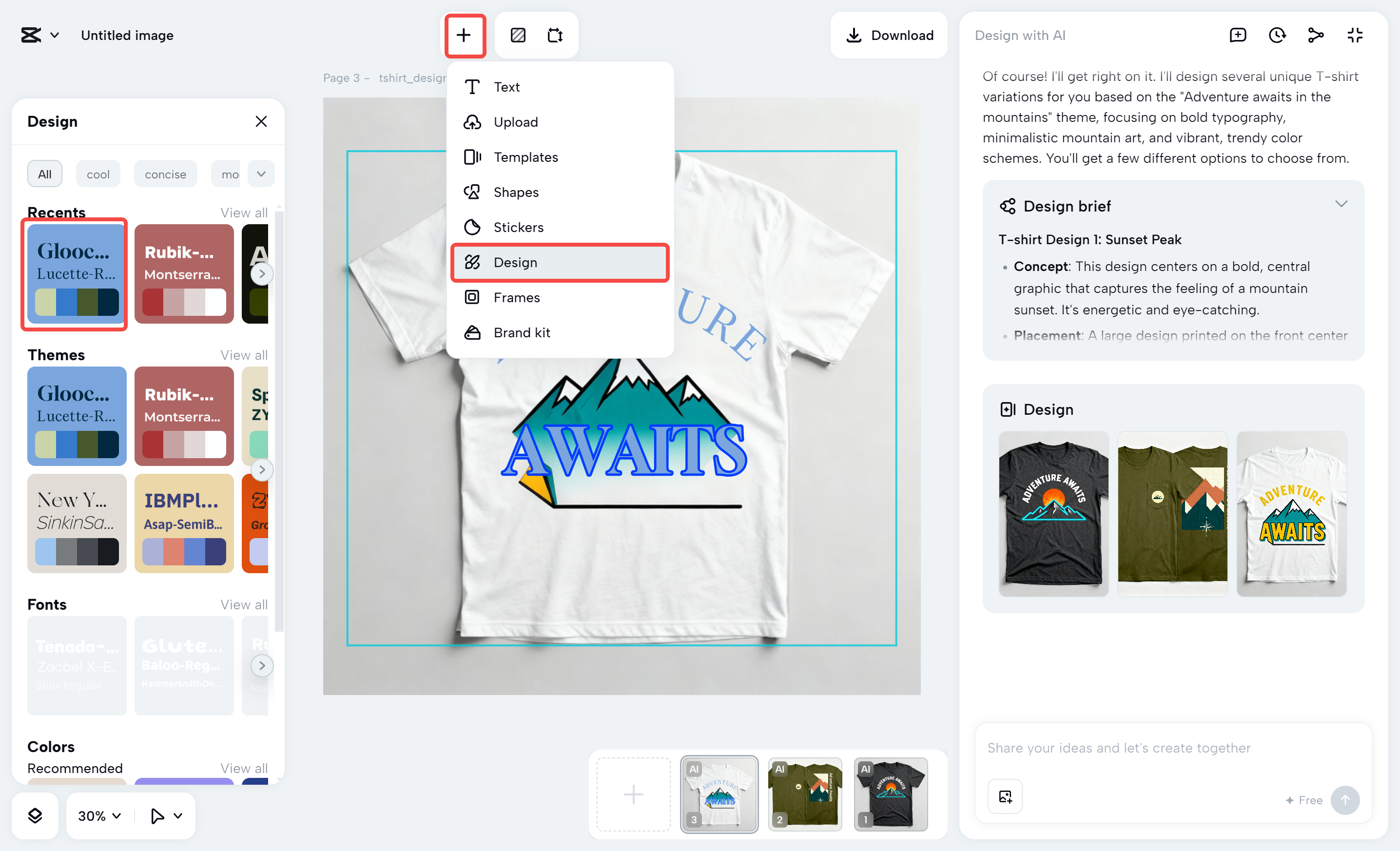 Customizing the image in the CapCut desktop video editor