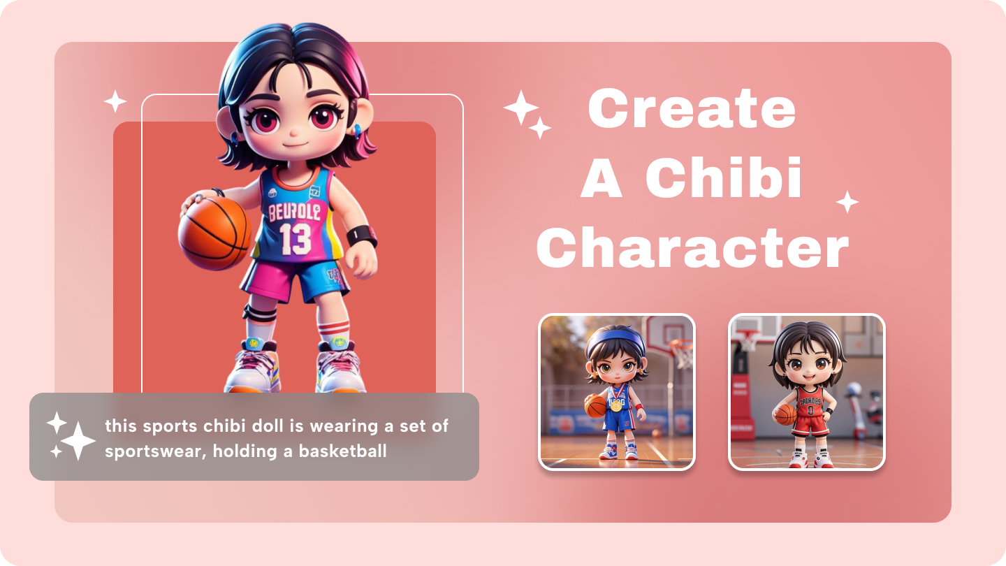 mencipta watak chibi