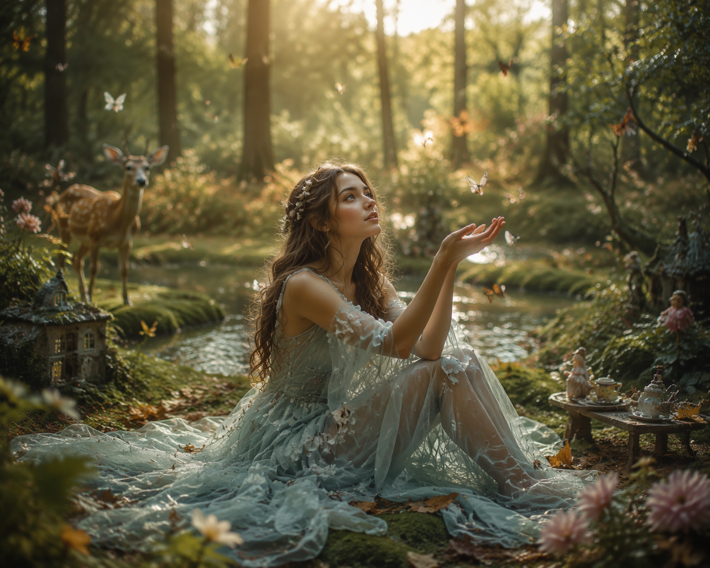 Dreamina Biruli in Photo Prompt: Passt zu realen Versuchsszenarien, die Kreativen wichtig sind