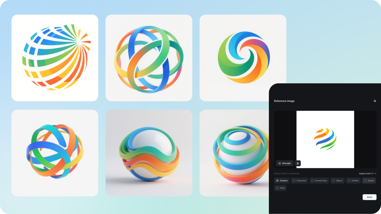 business logo with image