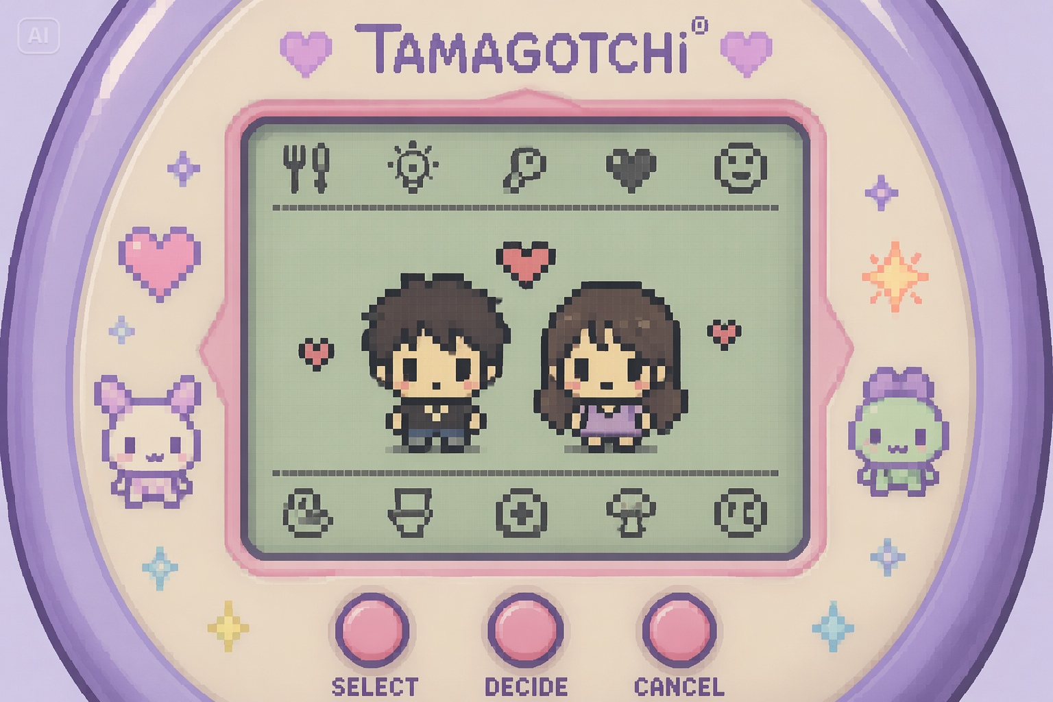 AI Tamagotchi สไตล์พร้อมให้ประโยชน์