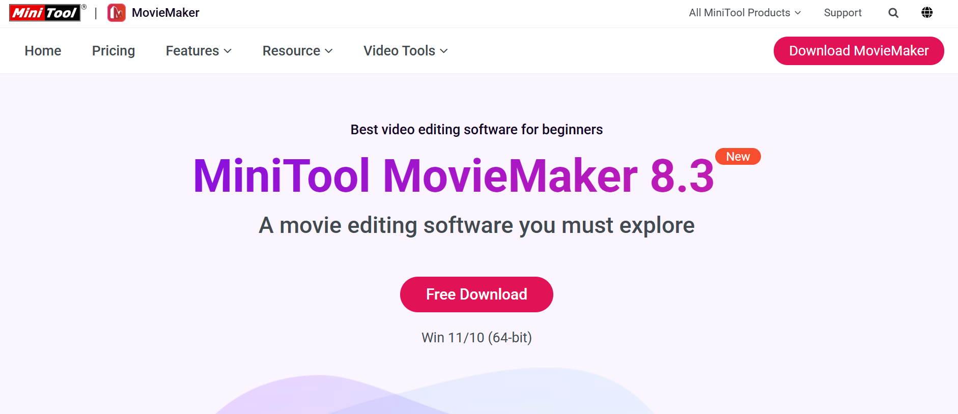 Explore MiniTool MovieMaker