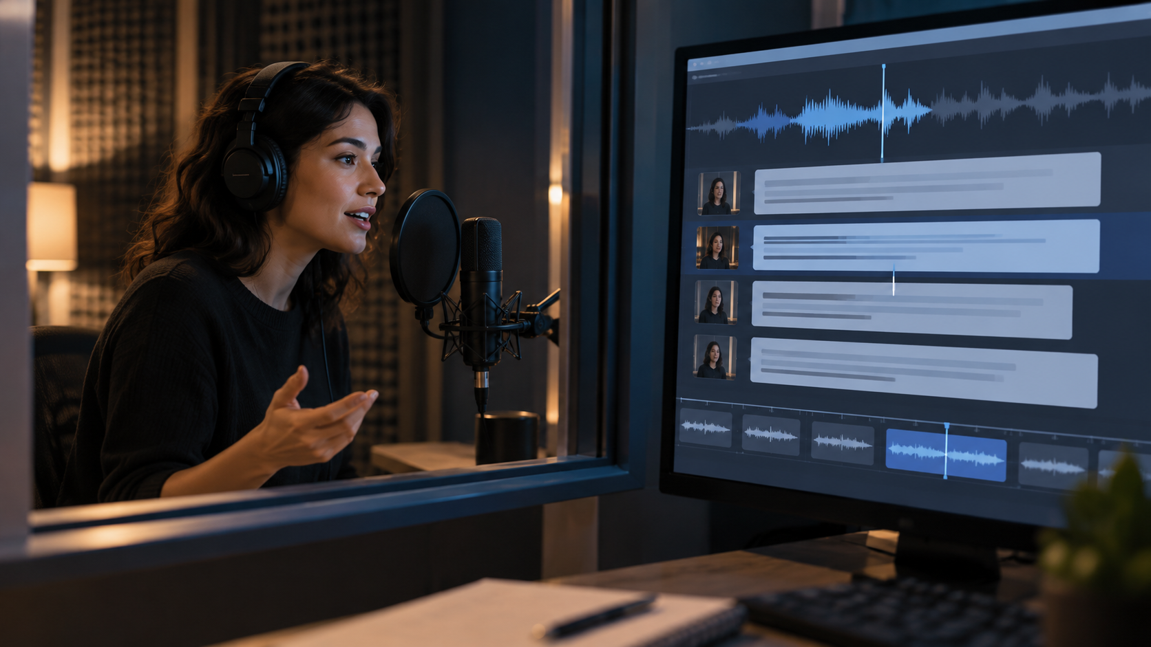 Muse Voice Trancribe - Hoparlör etiketi incelemesi yakın çekim