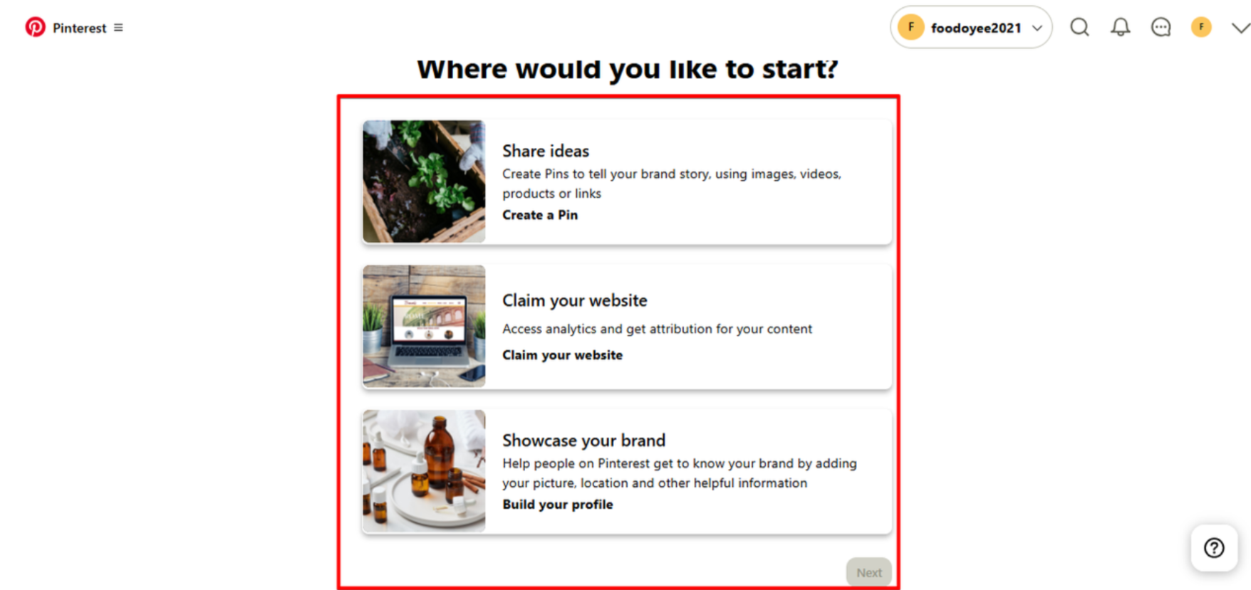 Getting started with Pinterest for Business
