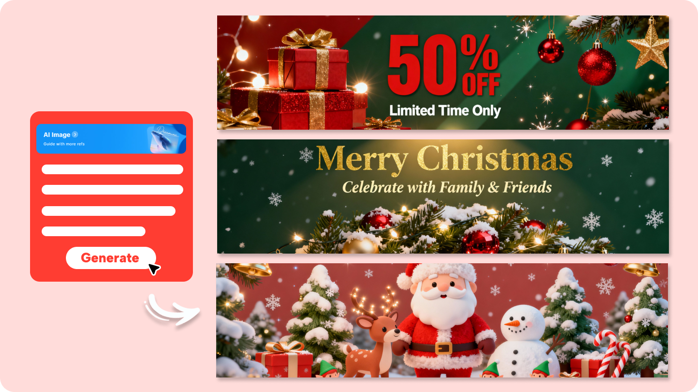 Gerador de banner de Natal