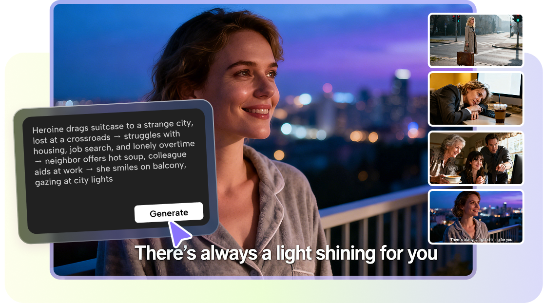  A fast and precise AI storyboard generator for creators