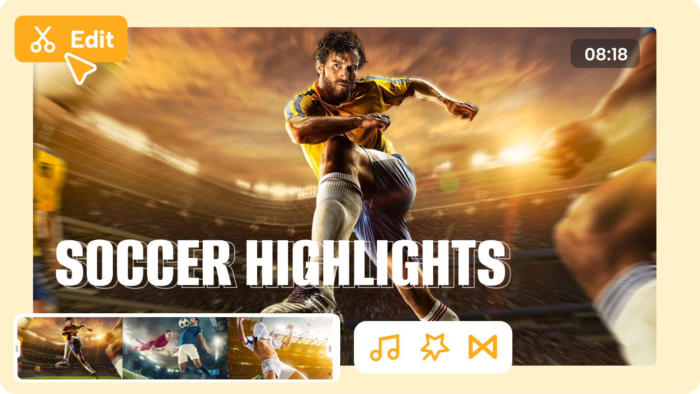 サッカーのハイライト