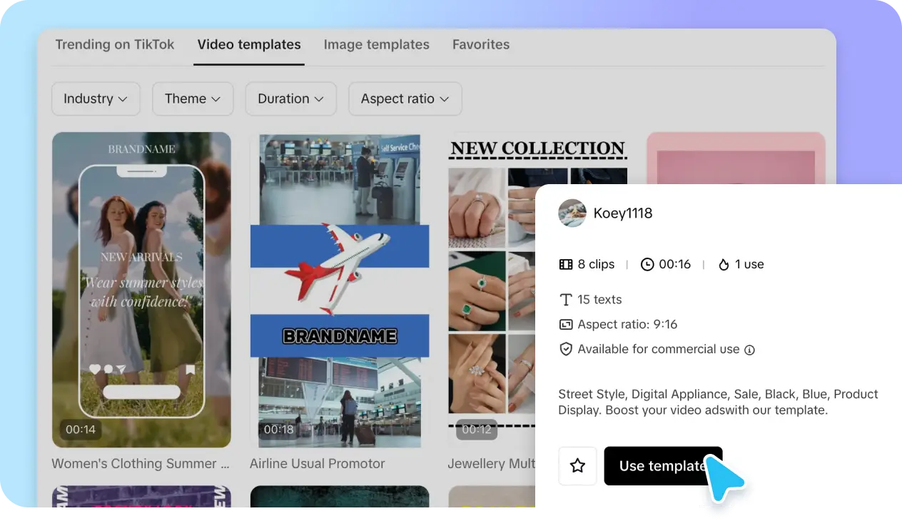 Customizable corporate video templates 