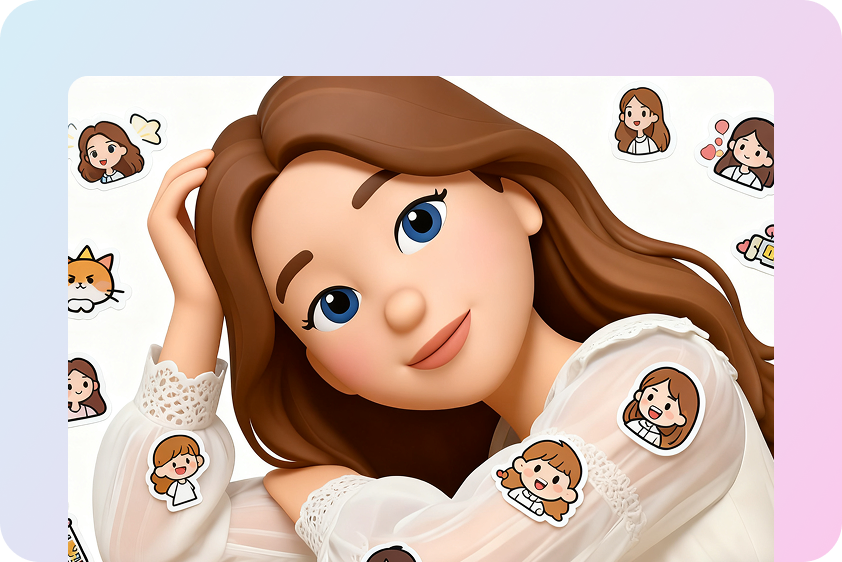 อิโมจิโซเชียลมีเดียที่สนุกสนาน