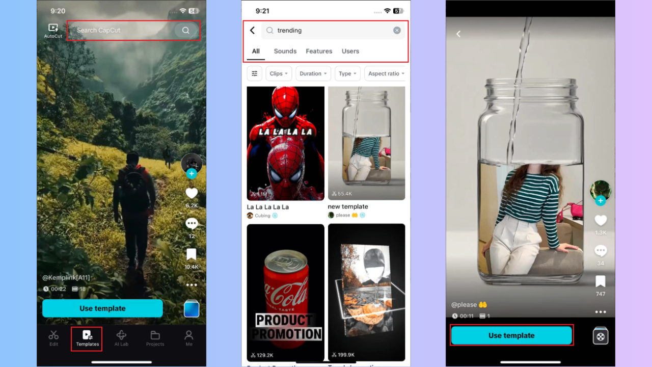 Chọn một mẫu video