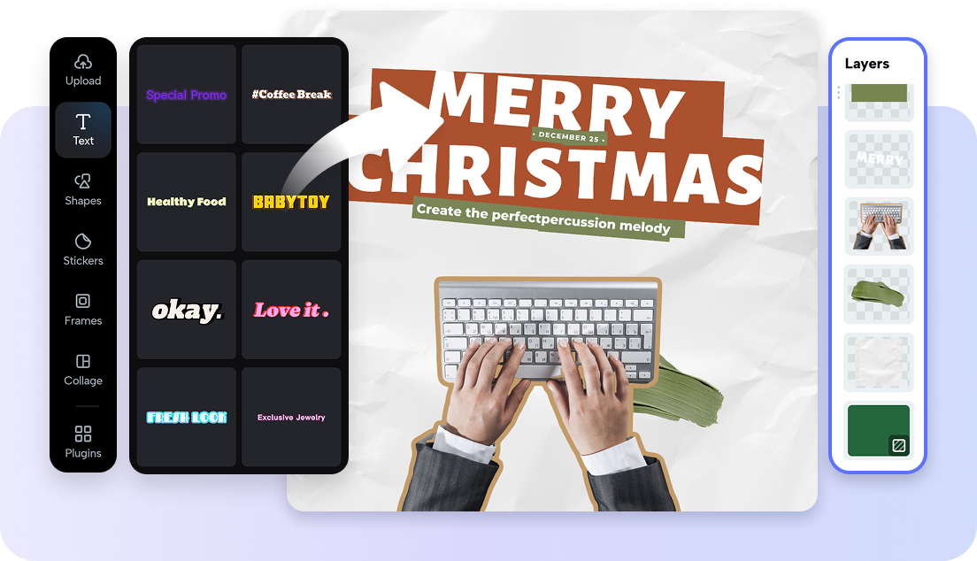 Free image overlays for creating unique visuals