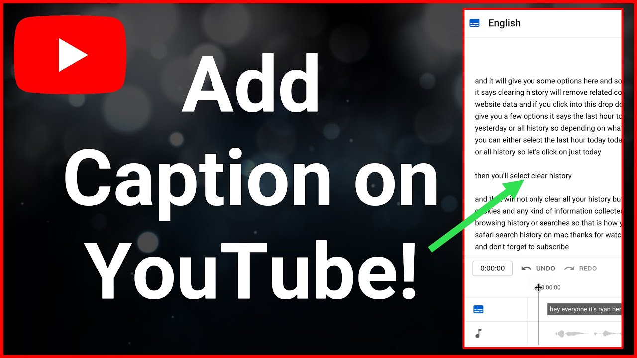 Что такое генератор субтитров для видео на YouTube?