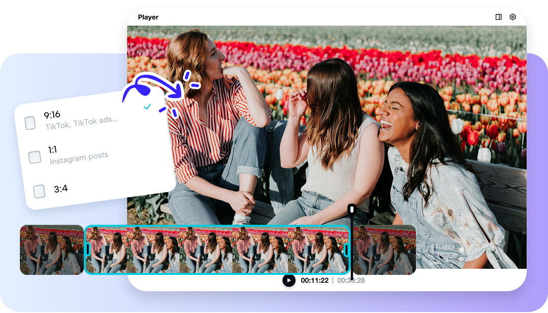 Quick AI-powered movie creation for efficiency
