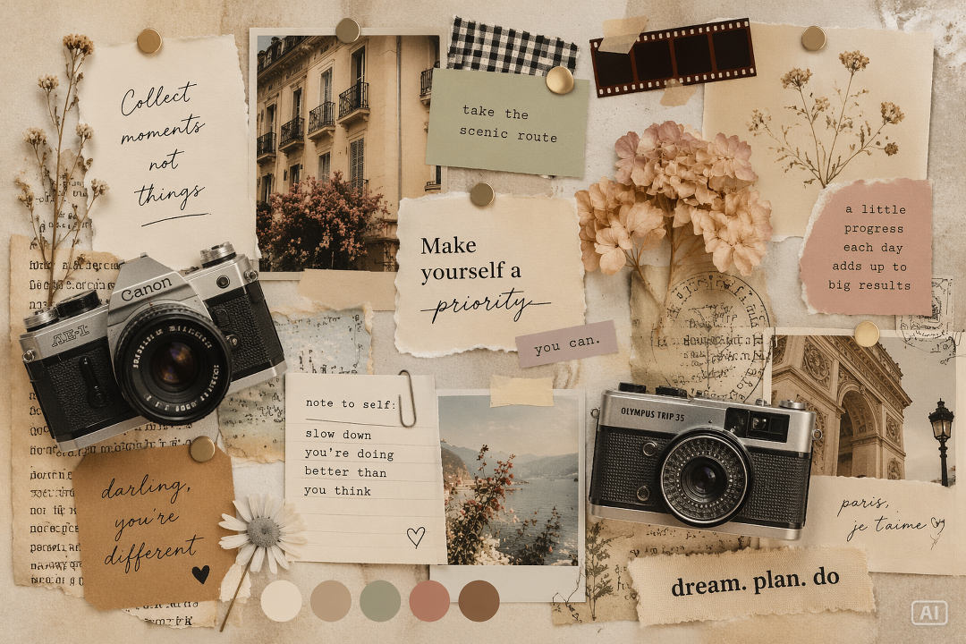 Collage do Pinterest