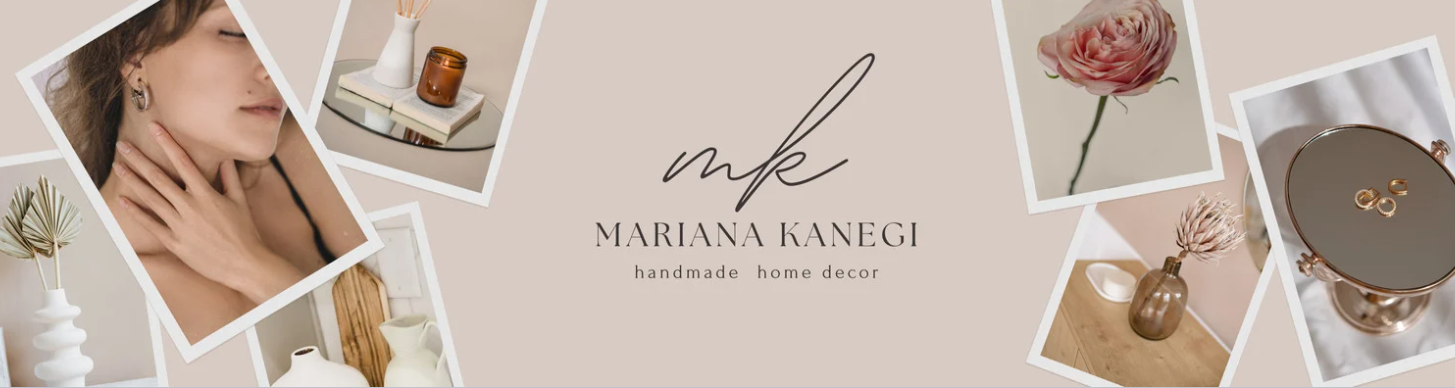 Collage stylized Etsy shop banner design