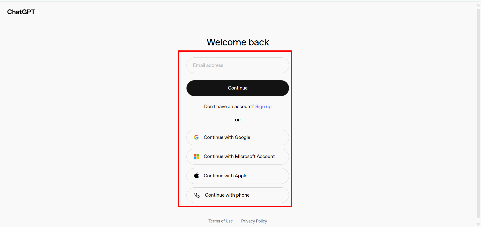 Creare un account per utilizzare ChatGPT 5