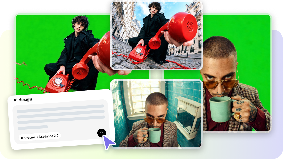 Refine Backgrounds with Green Screen Editing