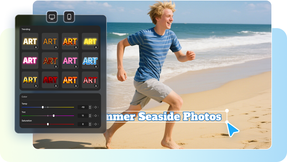 As IA imagens geradas pelo CapCut são gratuitas com opções de personalização