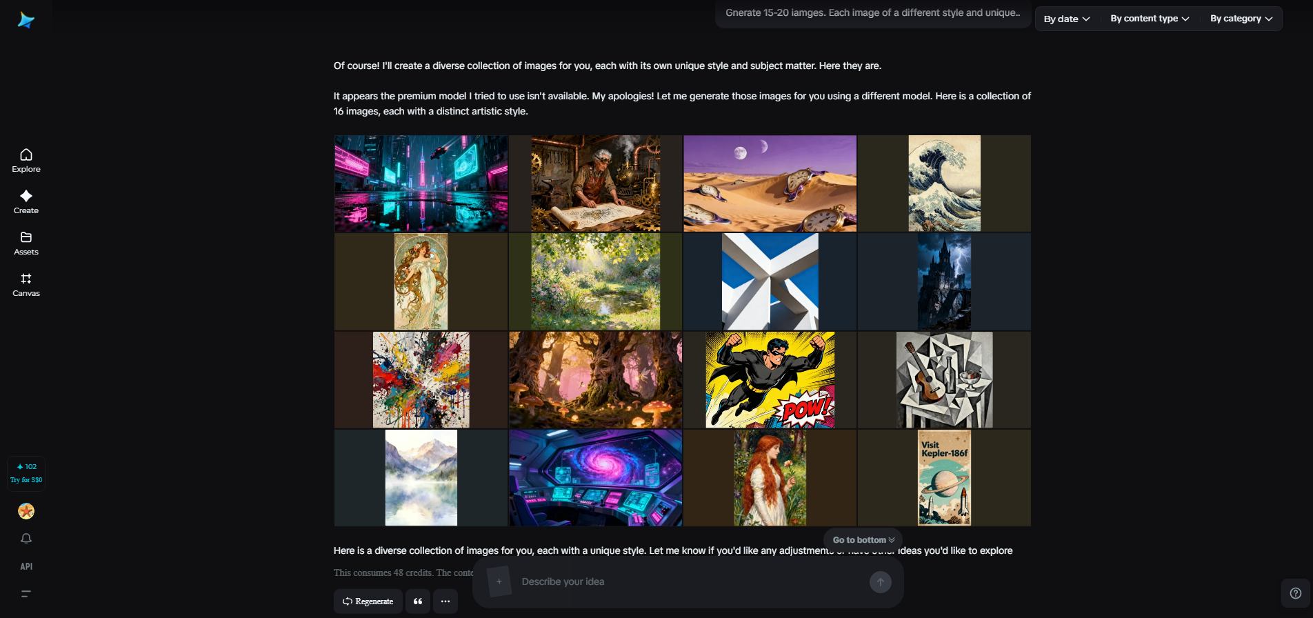 Tính năng AI Agent trong Dreamina